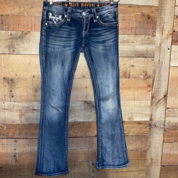 Rock Revival Women's Blue Jeans size 27